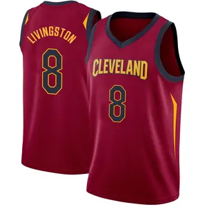 Men's Chris Livingston Cleveland Cavaliers Nike Swingman Maroon Jersey - Icon Edition