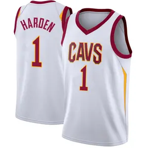 Men's James Harden Cleveland Cavaliers Nike Swingman White Jersey - Association Edition