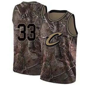 Men's Olivier Sarr Cleveland Cavaliers Nike Swingman Camo Realtree Collection Jersey