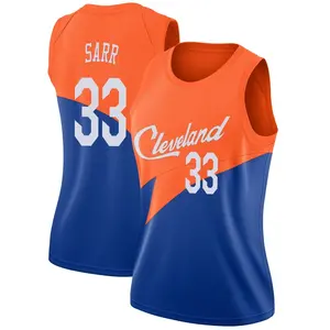 Women's Olivier Sarr Cleveland Cavaliers Nike Swingman Blue 2018/19 Jersey - City Edition