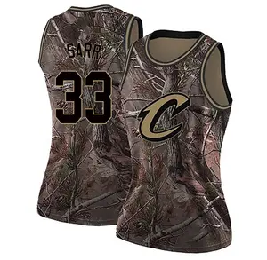 Women's Olivier Sarr Cleveland Cavaliers Nike Swingman Camo Realtree Collection Jersey