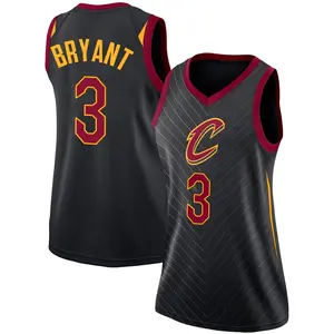 Women's Thomas Bryant Cleveland Cavaliers Nike Swingman Black Jersey - Statement Edition