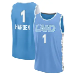 Youth James Harden Cleveland Cavaliers Fast Break Light Blue 2024/25 City Edition Jersey
