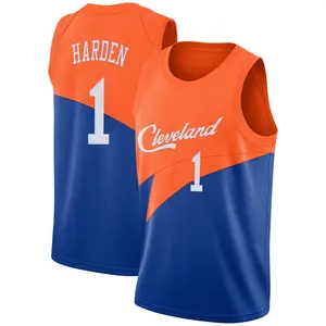 Youth James Harden Cleveland Cavaliers Nike Swingman Blue 2018/19 Jersey - City Edition