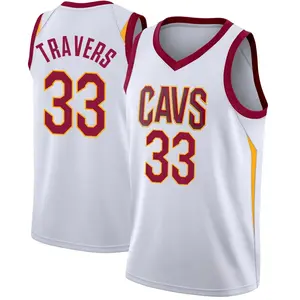 Youth Luke Travers Cleveland Cavaliers Nike Swingman White Jersey - Association Edition