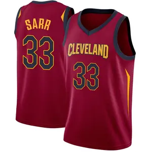 Youth Olivier Sarr Cleveland Cavaliers Nike Swingman Maroon Jersey - Icon Edition