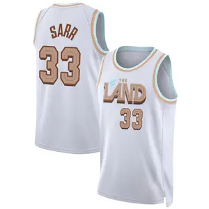 Youth Olivier Sarr Cleveland Cavaliers Nike Swingman White 2022/23 City Edition Jersey