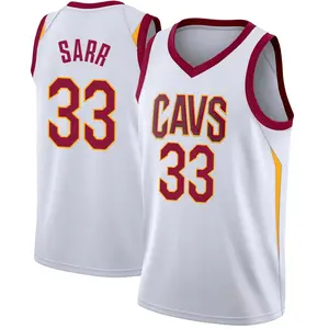 Youth Olivier Sarr Cleveland Cavaliers Nike Swingman White Jersey - Association Edition
